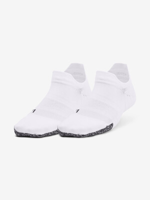 Product detail of Under Armour UA Breathe 2 No Show Tab dámské ponožky 2 páry Bílá