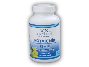 Product detail of FitSport Nutrition Kotvičník zemní 90% + Vitamin B6 + Zinek 90 kapslí