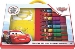 Product detail of Auta - Kreativní set s foukacími fixy