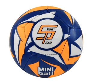 Product detail of SPORTTEAM Fotbalový míč miniball modro-neon.oranžový