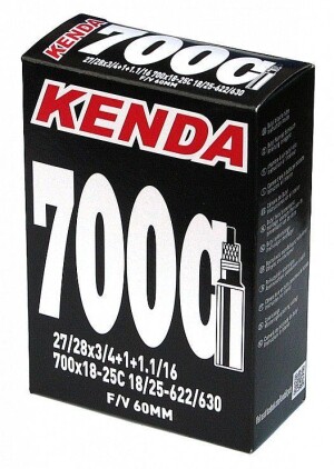 Product detail of Kenda 700x18-25C (18/25-622/630) FV DL.V.60mm duše
