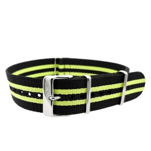 Product detail of Textilní řemínek Vostok Europe Black/Lime pro Rocket N-1