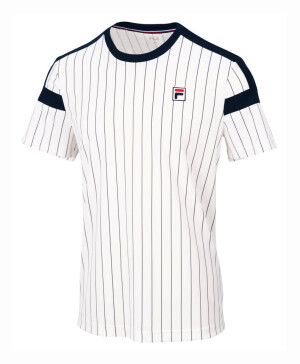 Product detail of Pánské tričko Fila  T-Shirt Stripes Jascha White Alyssum L