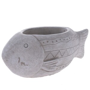 Product detail of Betonový obal na květináč Ryba, 23 x 9 x 11 cm