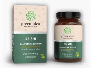 Product detail of Green Idea Reishi 500mg 60 tobolek