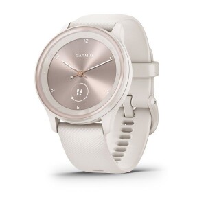 Product detail of Garmin vívomove Sport Peach Gold/White Silicone Band - 010-02566-01