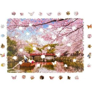 Product detail of Unidragon dřevěné puzzle - Sakura velikost M