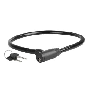 Product detail of M-wave Zámek Lanko Klíč 60CM černý