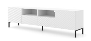 Product detail of ARTBm Tv stolek SURF 200 | 2D2S Provedení: Bílá mat / černé nohy