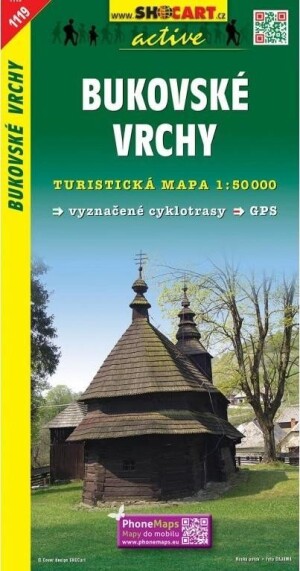 Product detail of SC 1119 Bukovské vrchy 1:50 000