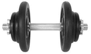 Product detail of Lifefit Činka nakládací jednoruční 17 kg 30mm tyč/6x kotouč