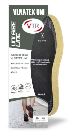 Product detail of VTR Vložky do bot Vlnatex Uni