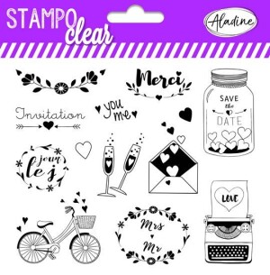 Product detail of Razítka Stampo Clear - svatební