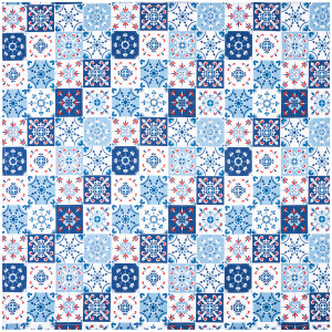 Product detail of HOME ELEMENTS Ubrus Motivy, 90 x 90 cm