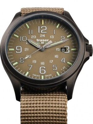 Product detail of Traser P67 Officer Pro Gunmetal Khaki Nato