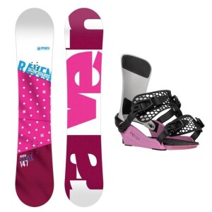 Product detail of Raven Style Pink dámský snowboard + Gravity Fenix grey/rose vázání
