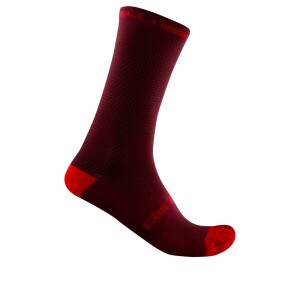 Product detail of Castelli Superleggera T 18 Sock Bordeaux