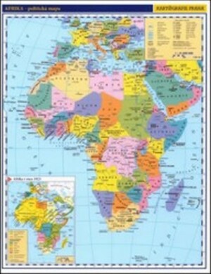Product detail of Afrika - příruční politická mapa A3/1:33 mil.