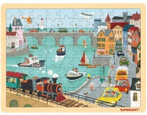 Product detail of Puzzle Doprava, dřevěné