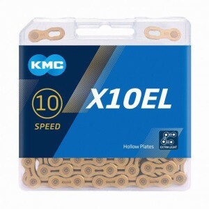 Product detail of Kmc X10 EL Zlatý BOX řetěz