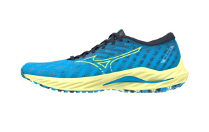 Product detail of Pánská běžecká obuv Mizuno  Wave Inspire 19 Jet Blue/Bolt 2 (Neon)/Luminous  UK 14