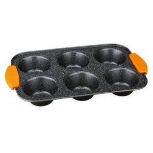 Product detail of Berlinger Haus Forma na 6 muffinů Granit Diamond Line 28,5 x 17,7 x 3 cm