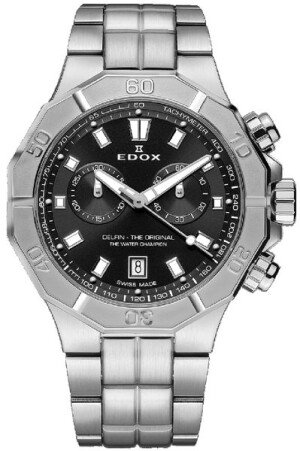 Product detail of EDOX Delfin Quartz Chronograph 10113-3M-NIN