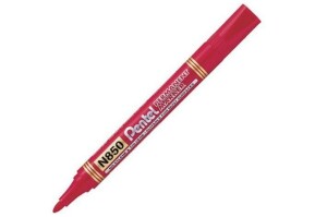 Product detail of Popisovač Pentel Permanentní N850 - červený 4,2 mm