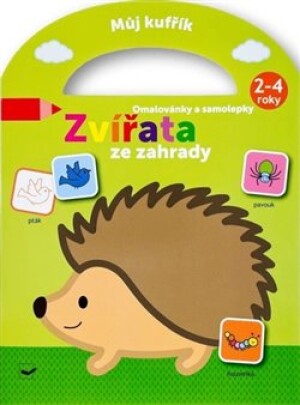 Product detail of Můj kufřík - Omalovánky a samolepky Zvířata ze zahrady