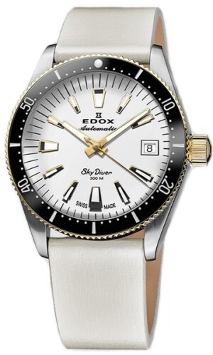 Product detail of Edox Skydiver 38 Date Automatic 80131-357JNC-BI