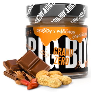 Product detail of Big Boy Arašídový krém Grand Zero 250 g bílá čokoláda