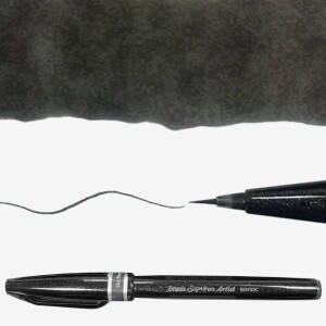 Product detail of Popisovač Pentel Artist Brush - černý
