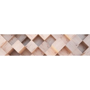 Product detail of AG Art Samolepicí bordura 3D Woody, 500 x 14 cm 