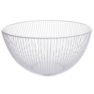Product detail of Kovová mísa na ovoce, bílá