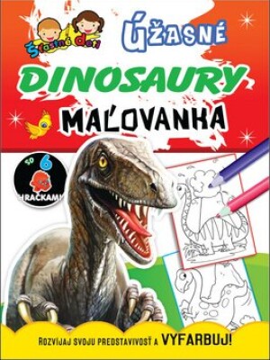 Product detail of Úžasné dinosaury Úžasní dinosauři, maľovanka / omalovánka