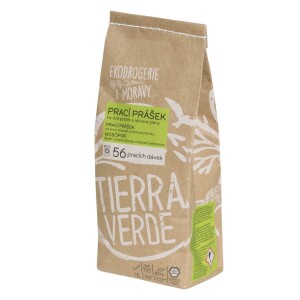 Product detail of Tierra Verde Prací prášek z mýdlových ořechů na bílé prádlo a látkové pleny, 850 g