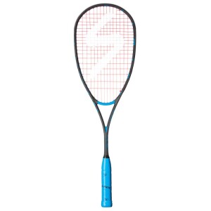 Product detail of Salming Fusione Feather Racket Black/Cyan
