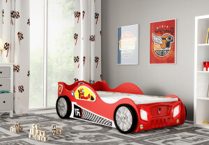 Product detail of Artplast Dětská postel formulka MONZA | červená 90 x 190 cm