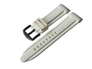 Product detail of Silikonový řemínek Vostok Europe pro Anchar - bílý/černá spona