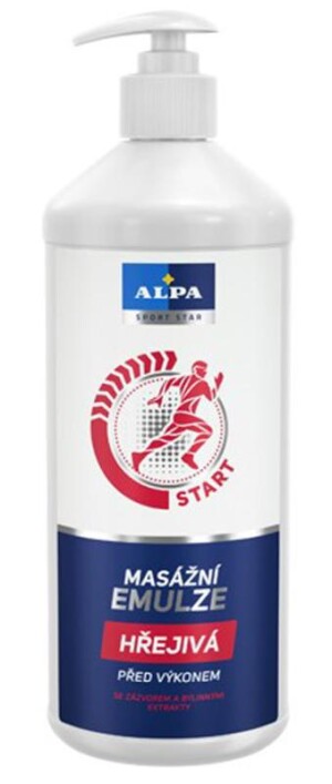 Product detail of Alpa Masážní Emulze Hřejivá 1 L