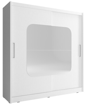 Product detail of ArtPS Šatní skříň JAMIE VIII 180 | bílá Barva: Bílá