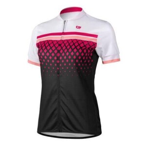 Product detail of Etape Diamond cyklistický dres - bílá-růžová