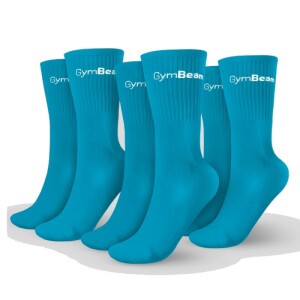 Product detail of GymBeam Ponožky 3/4 Socks 3Pack Aquamarine