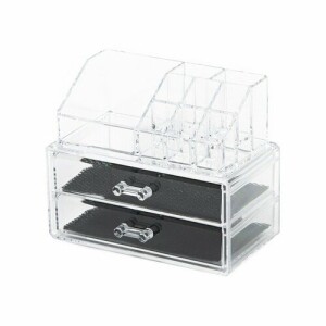 Product detail of Organizér na kosmetiku Compactor – 2 zásuvky, horní úložný díl, čirý plast