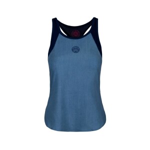 Product detail of Dámské tílko BIDI BADU  Amrei Jeans Tech Tank Dark Blue M