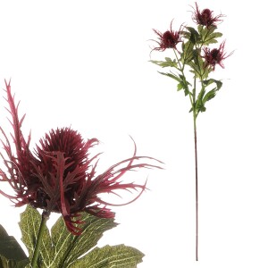 Product detail of Umělá květina Eryngium červená, 66 cm
