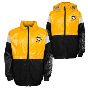 Product detail of Outerstuff Dětská bunda Pittsburgh Penguins Goal Line Stance Full-Zip Windbreaker