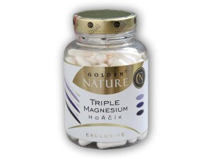 Product detail of Golden Natur Exclusive Triple magnesium-hořčík 100 kapslí