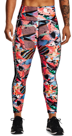Product detail of Under Armour Armour PF AOP Ankle legíny dámské červená