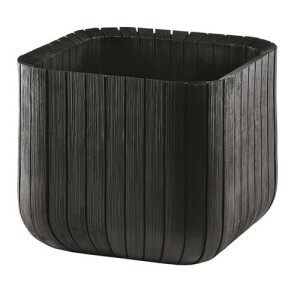 Product detail of Keter Plastový květináč Cube planter M šedá, 30 cm